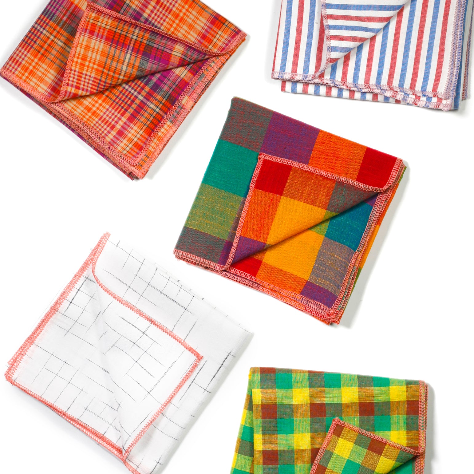Bandana: Parlor Primary Stripe Multi-purpose Cloth Accessory