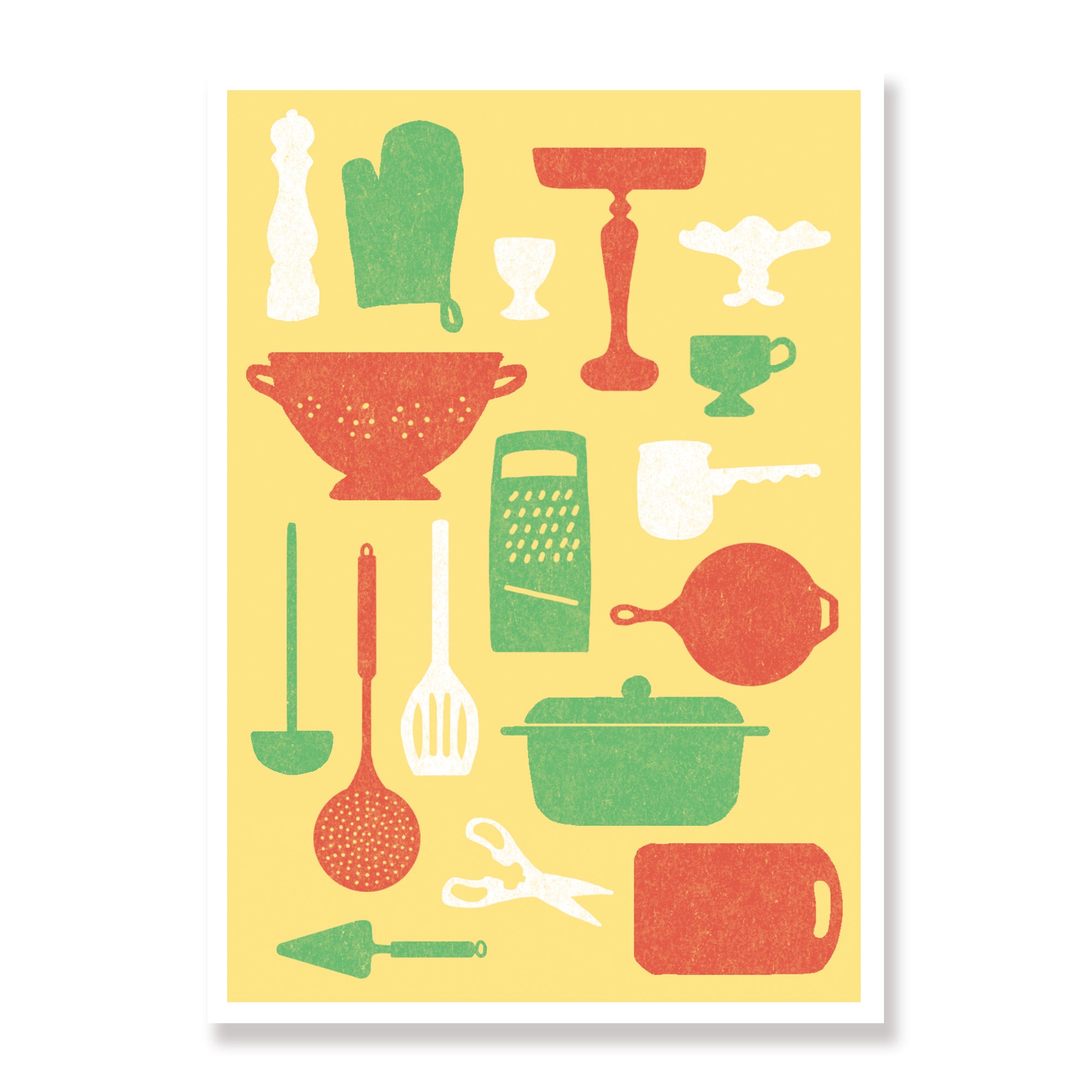 Bon Appétit - Modern Greeting Card
