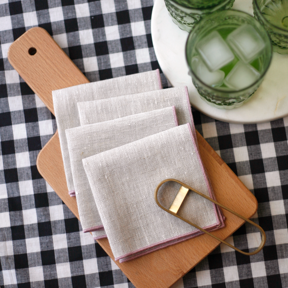 Everyday Linens | Orchid Cocktail Napkins | Set of 4