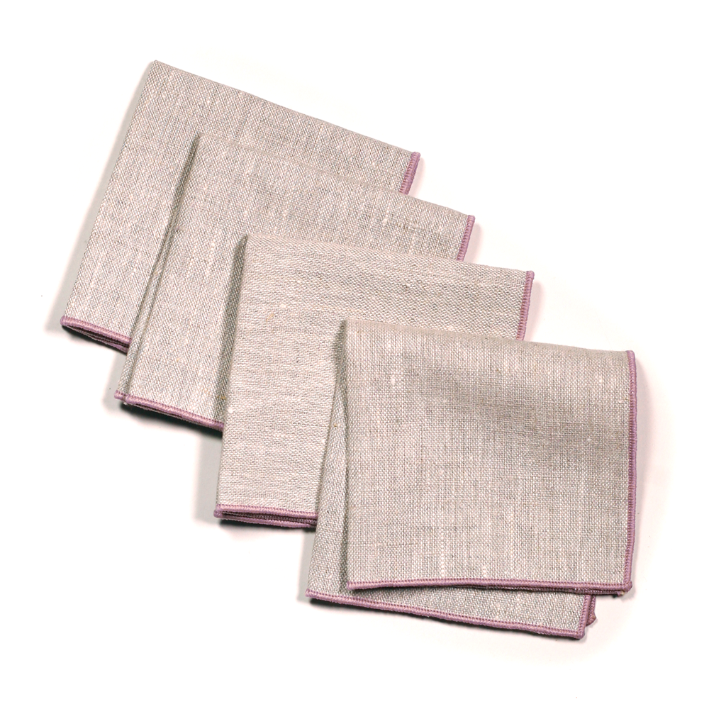 Everyday Linens | Orchid Cocktail Napkins | Set of 4