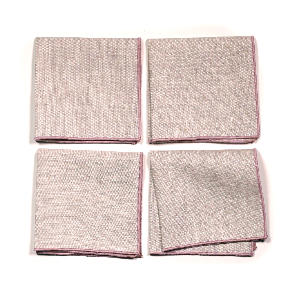 Everyday Linens | Orchid Cocktail Napkins | Set of 4
