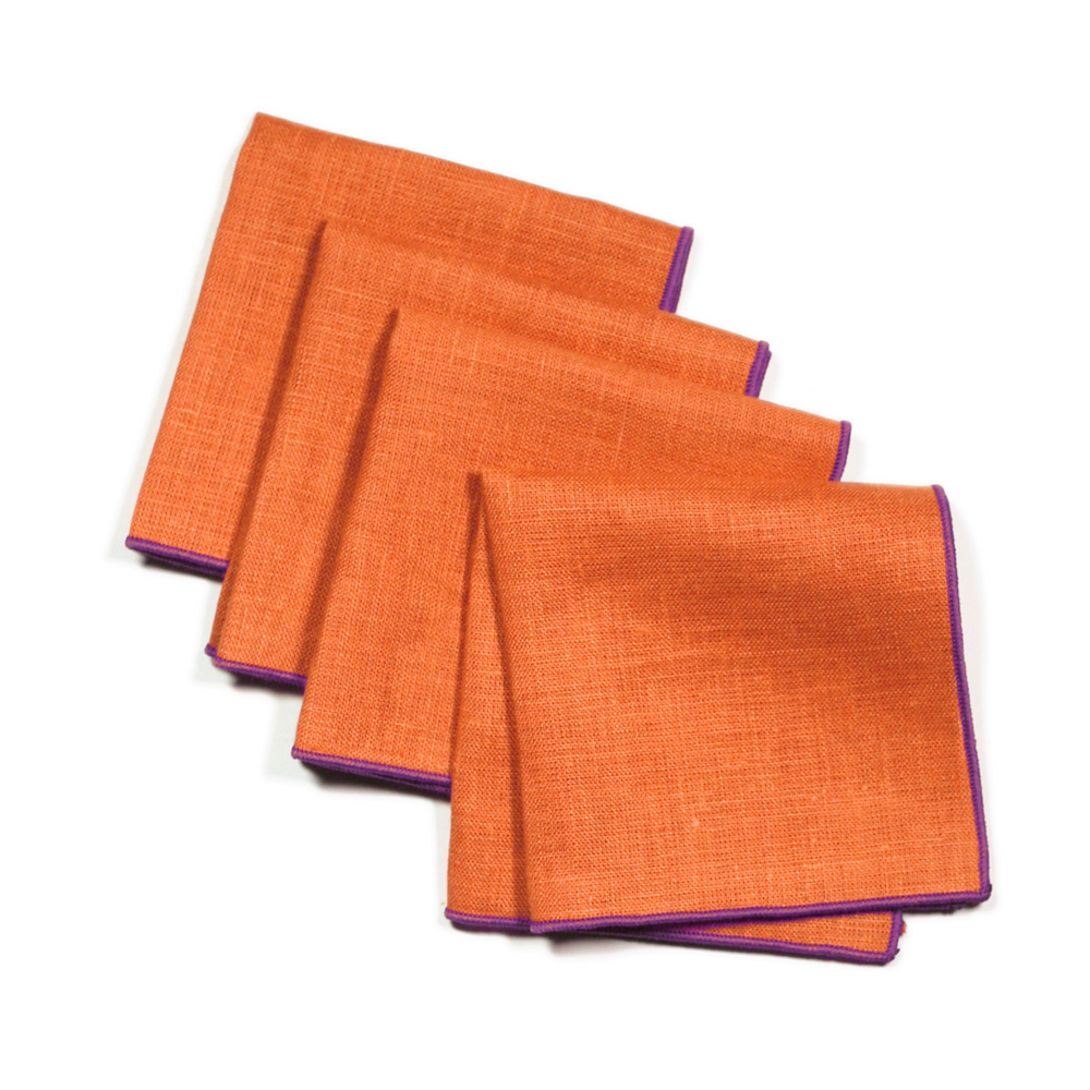 Everyday Linens | Paprika Cocktail Napkins | Set of 4