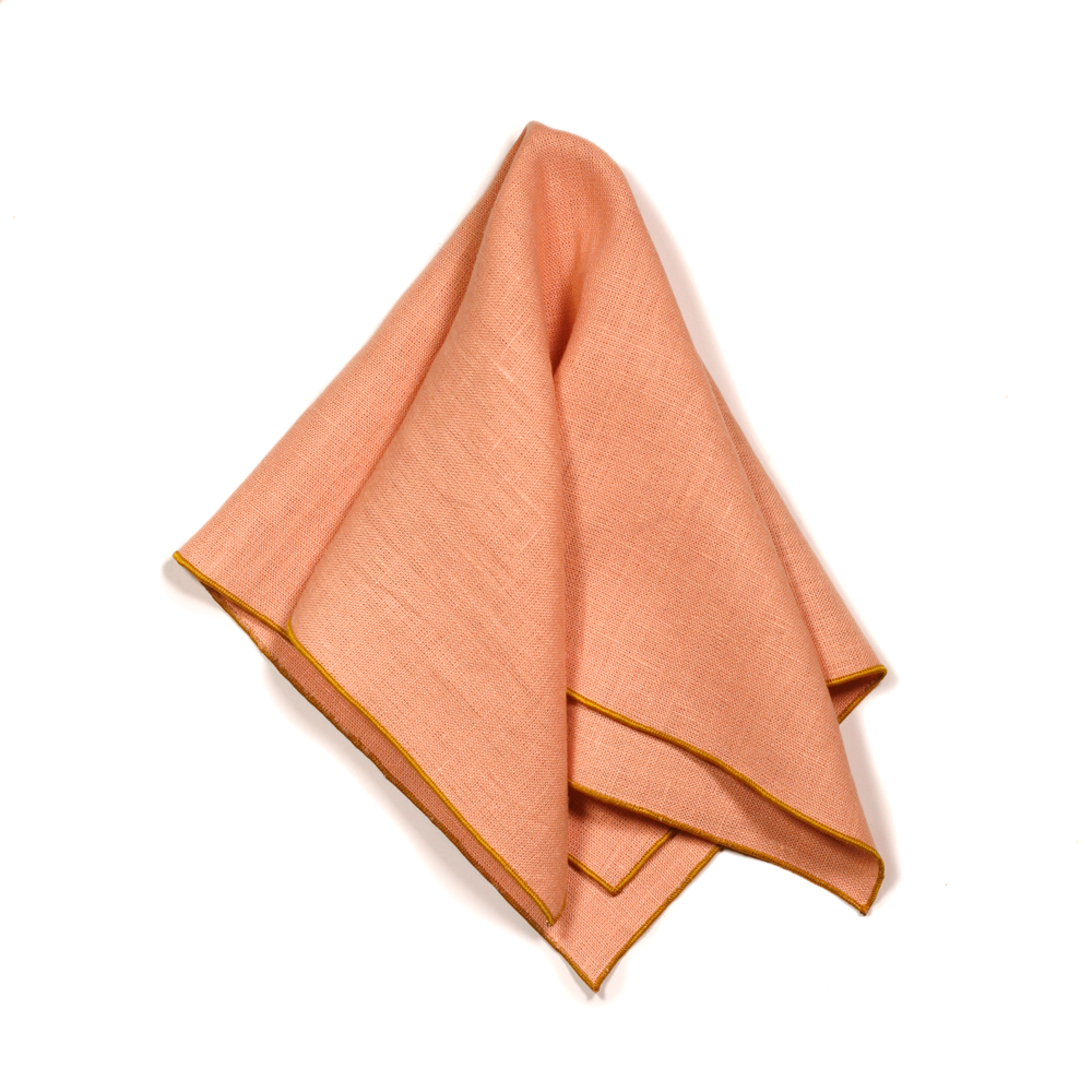 Everyday Linens | Cantaloupe Dinner Napkins | Set of 2