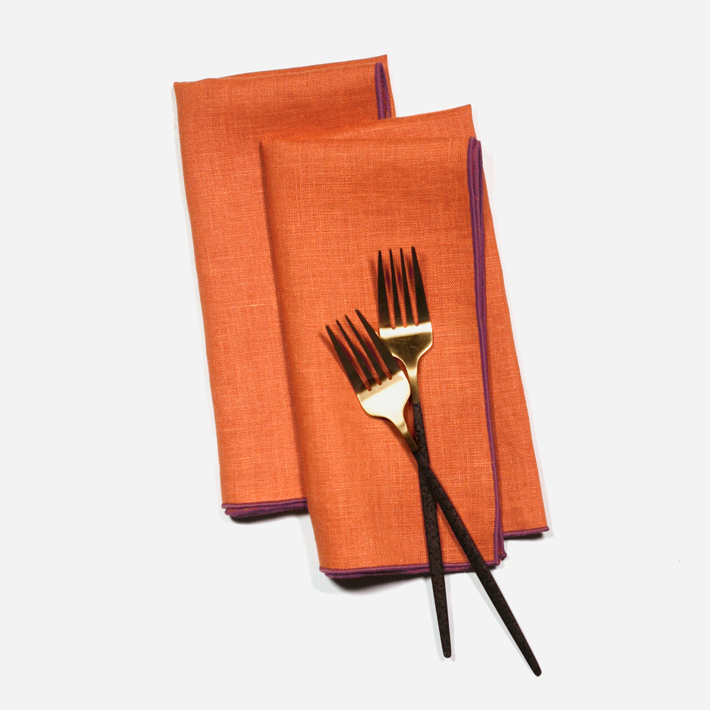 Everyday Linens | Paprika Dinner Napkins | Set of 2