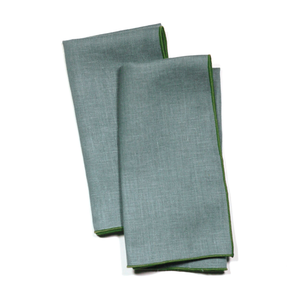Everyday Linens | Spirulina Dinner Napkins | Set of 2