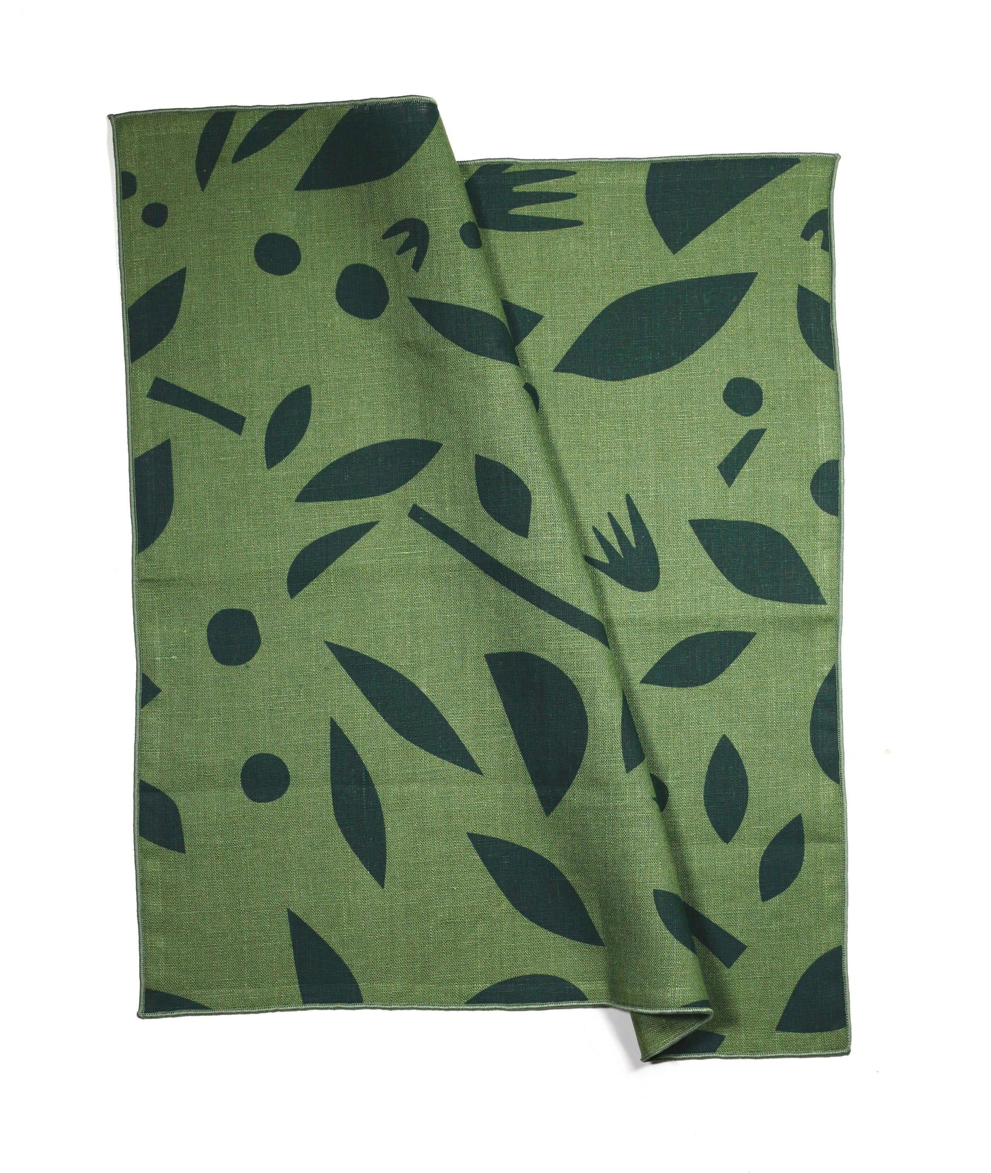 'Decon Floral' Dinner Napkins - Set of 2
