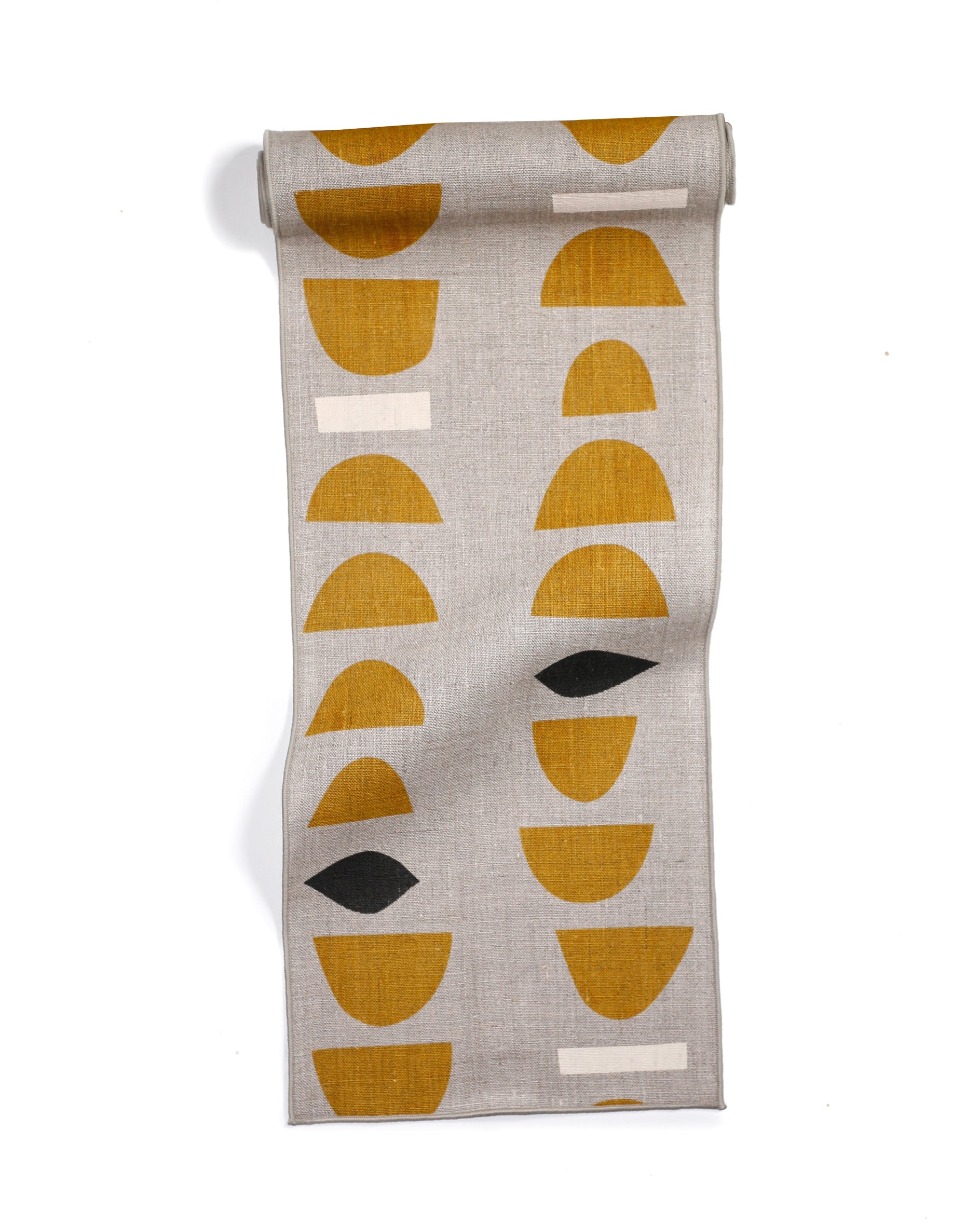 Bundle: 'Stacks' Hand-Printed Linens, Tablescape for 2