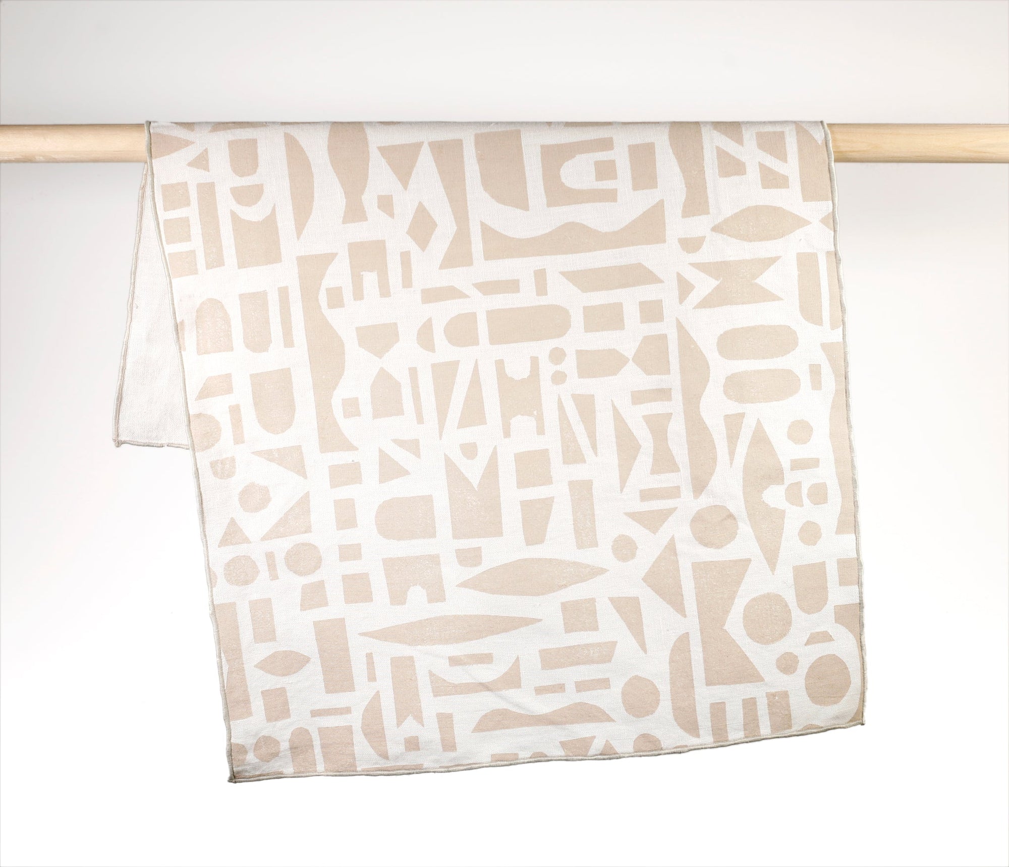 Bundle: Two 'Mixta' Hand-Printed Tea Towels